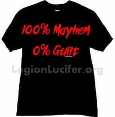 all mayhem no guilt merch