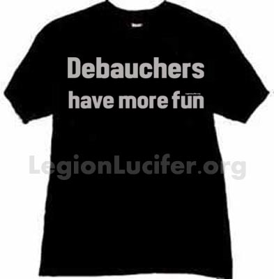 Debauchers have more fun merch